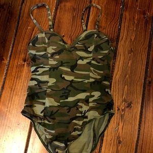 BDG camo leotard